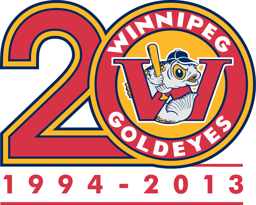 Winnipeg Goldeyes 2013 Anniversary Logo iron on transfers for clothing